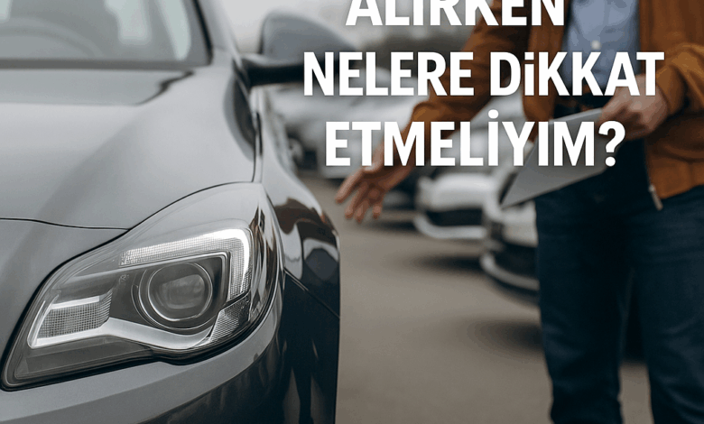 Otomobil Alırken Nelere Dikkat Etmeliyiz